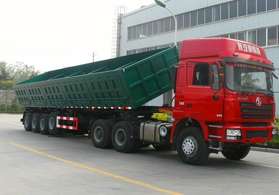 4 Axles 35-45m3 Side tipper trailer