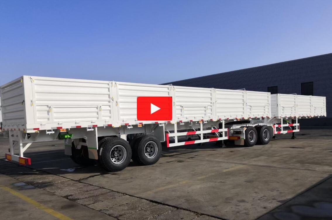 40ft+20ft dropside interlink trailer